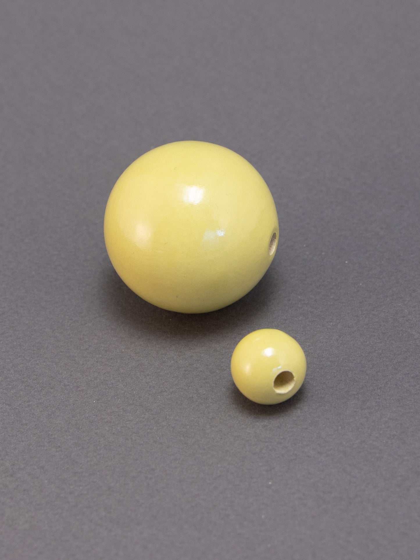 Light Olive Wooden Bead