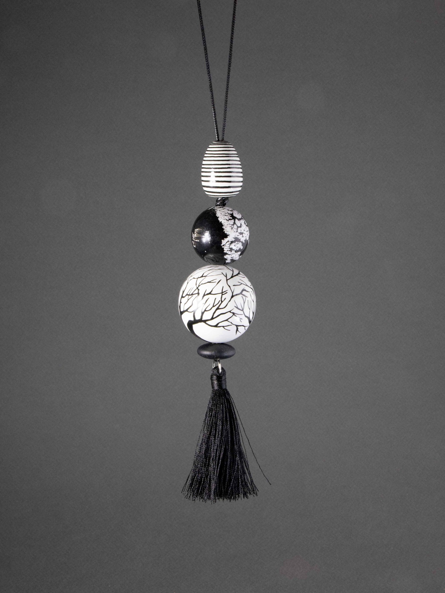 Tree Beaded Pendant