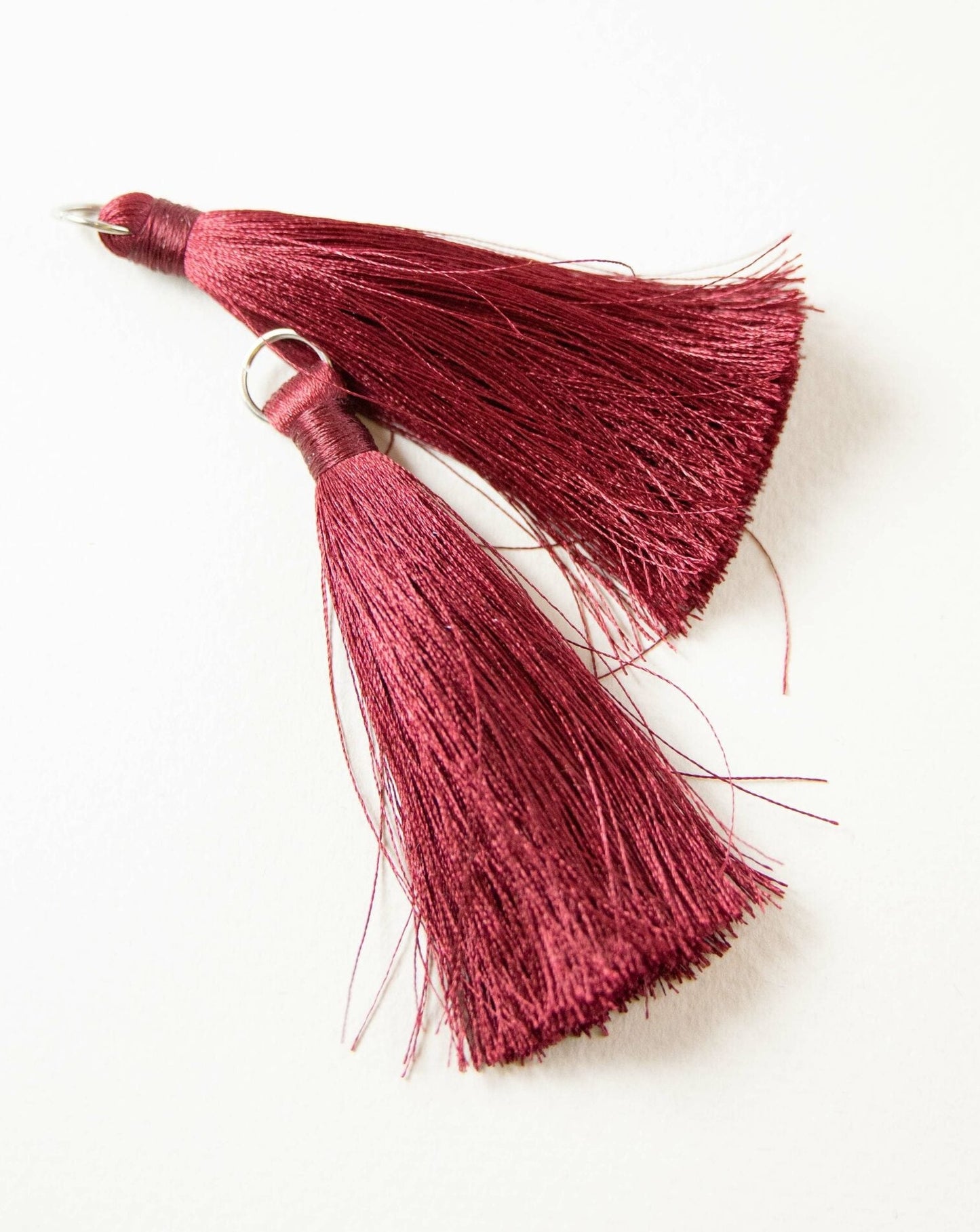 Cherry Silk Tassel