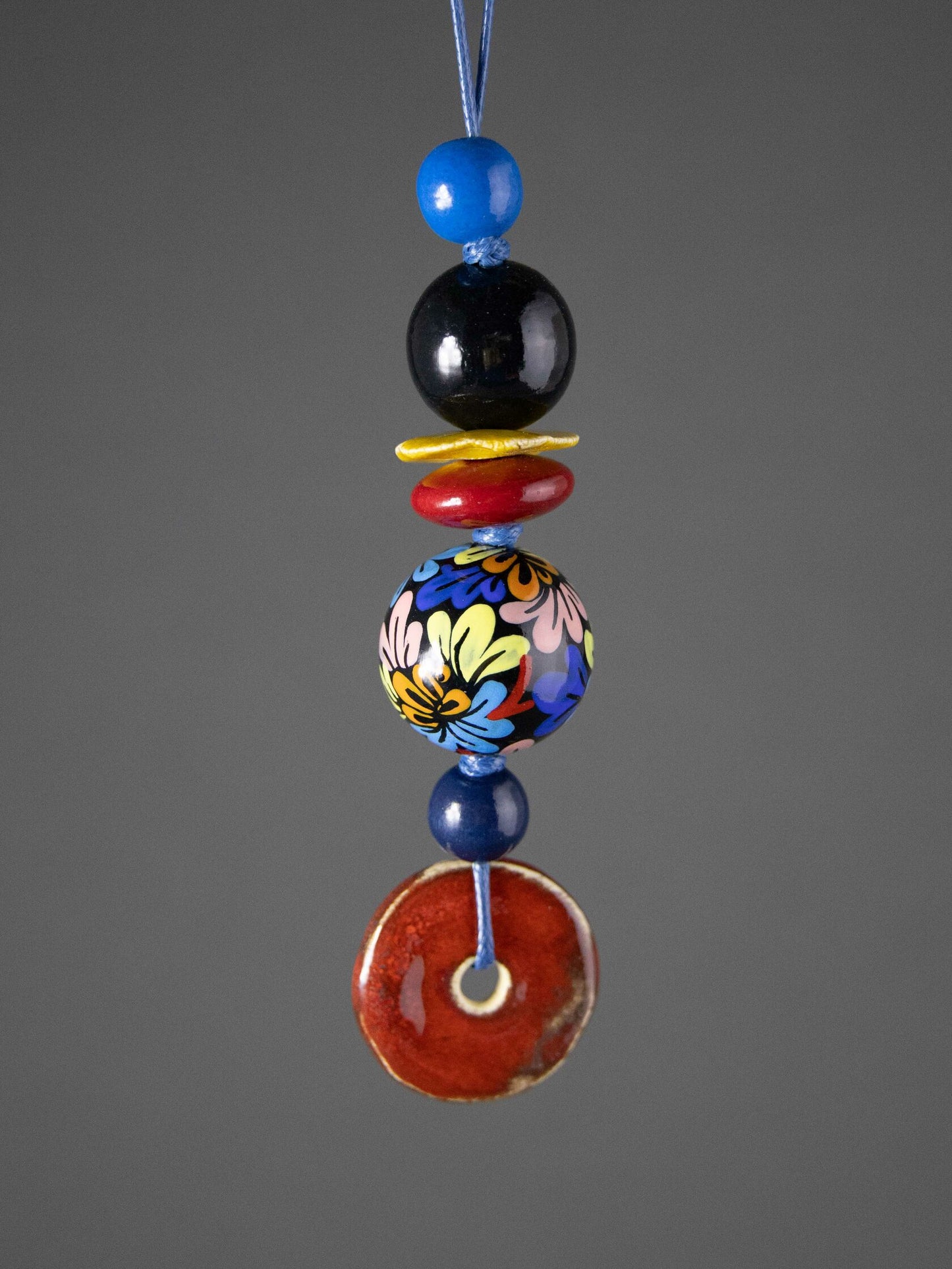 Circus Beaded Pendant