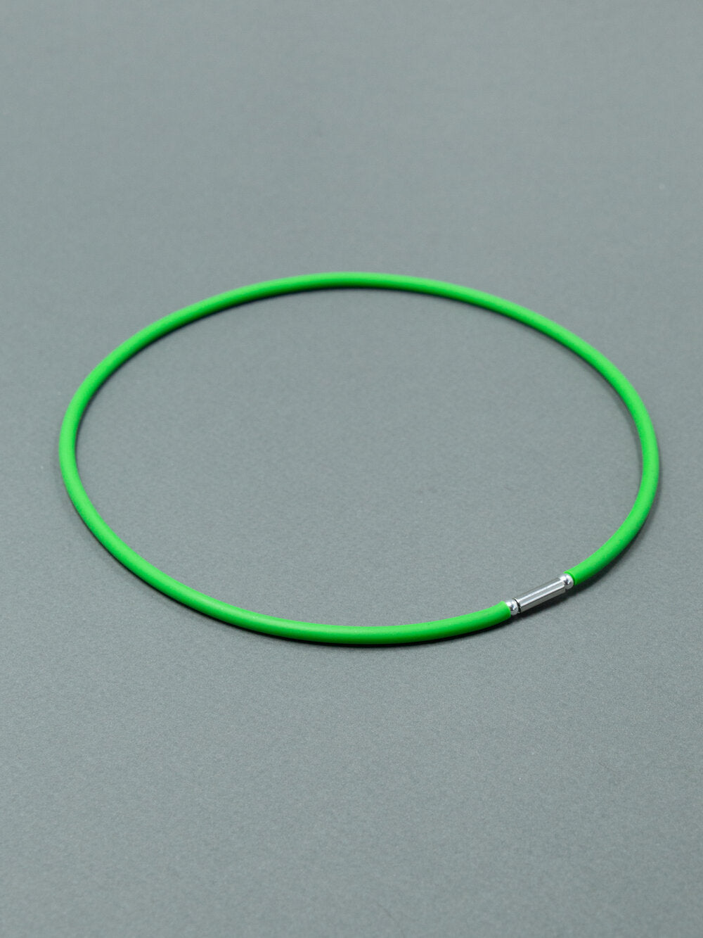 Collare Caucciù Verde Erba