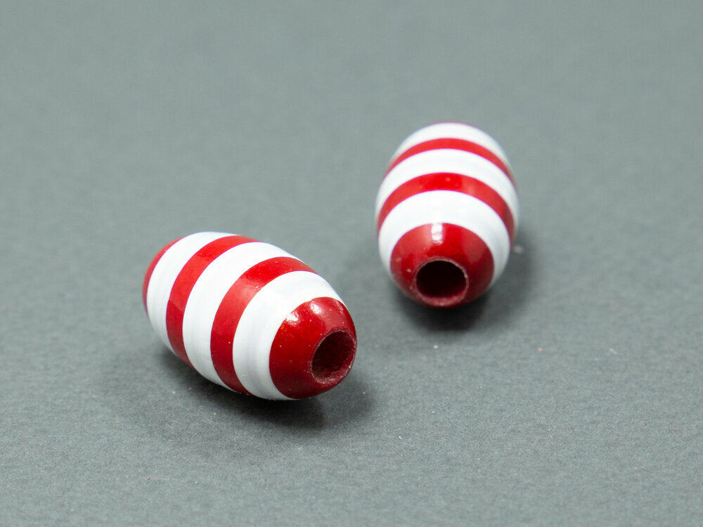 Set in legno rosso a forma di fagiolo 2