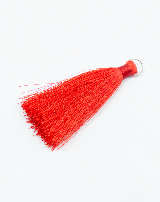 Strong Red Silk Tassel