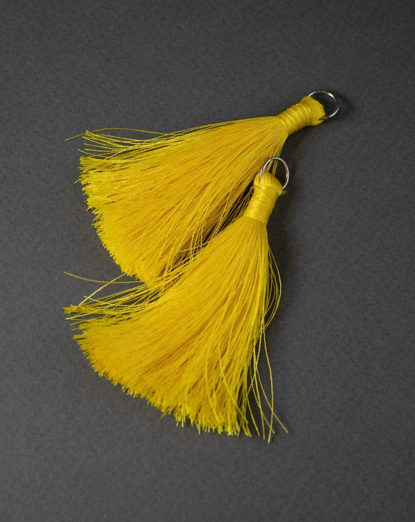 Sunny Yellow Silk Tassel