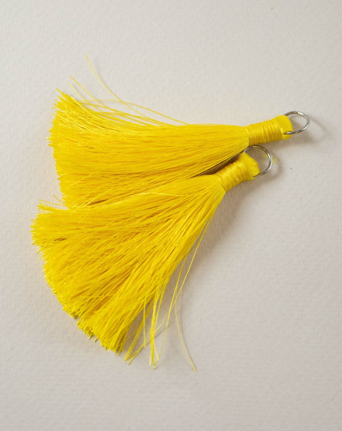 Sunny Yellow Silk Tassel