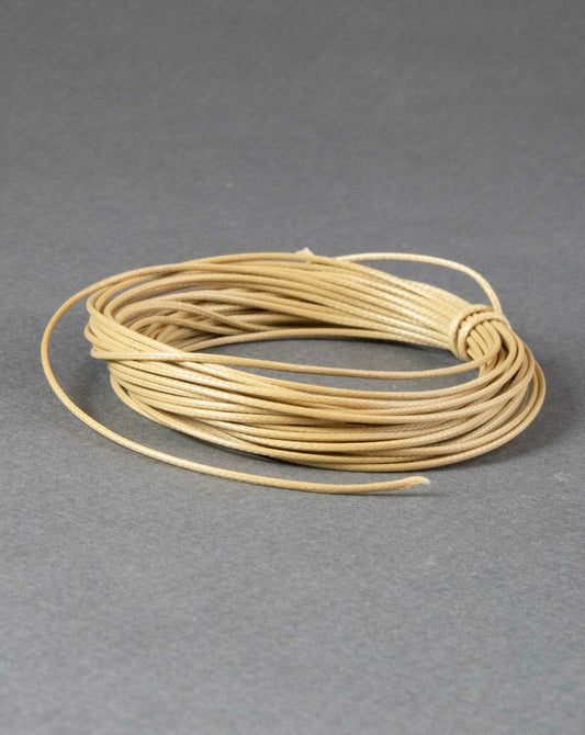 Waxed Polyester Cord in Nude