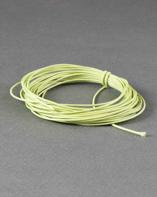 Waxed Polyester Cord in Light Olive