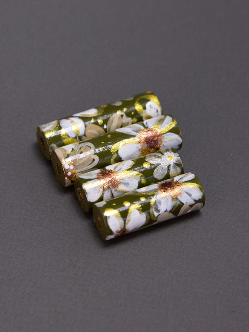 Perlina di legno Anna a forma di cilindro