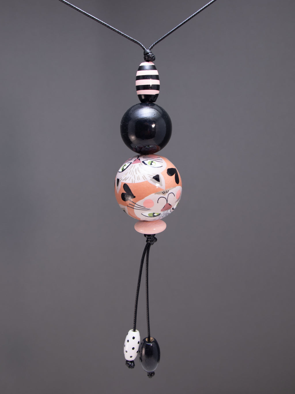 Cats Beaded Pendant 7