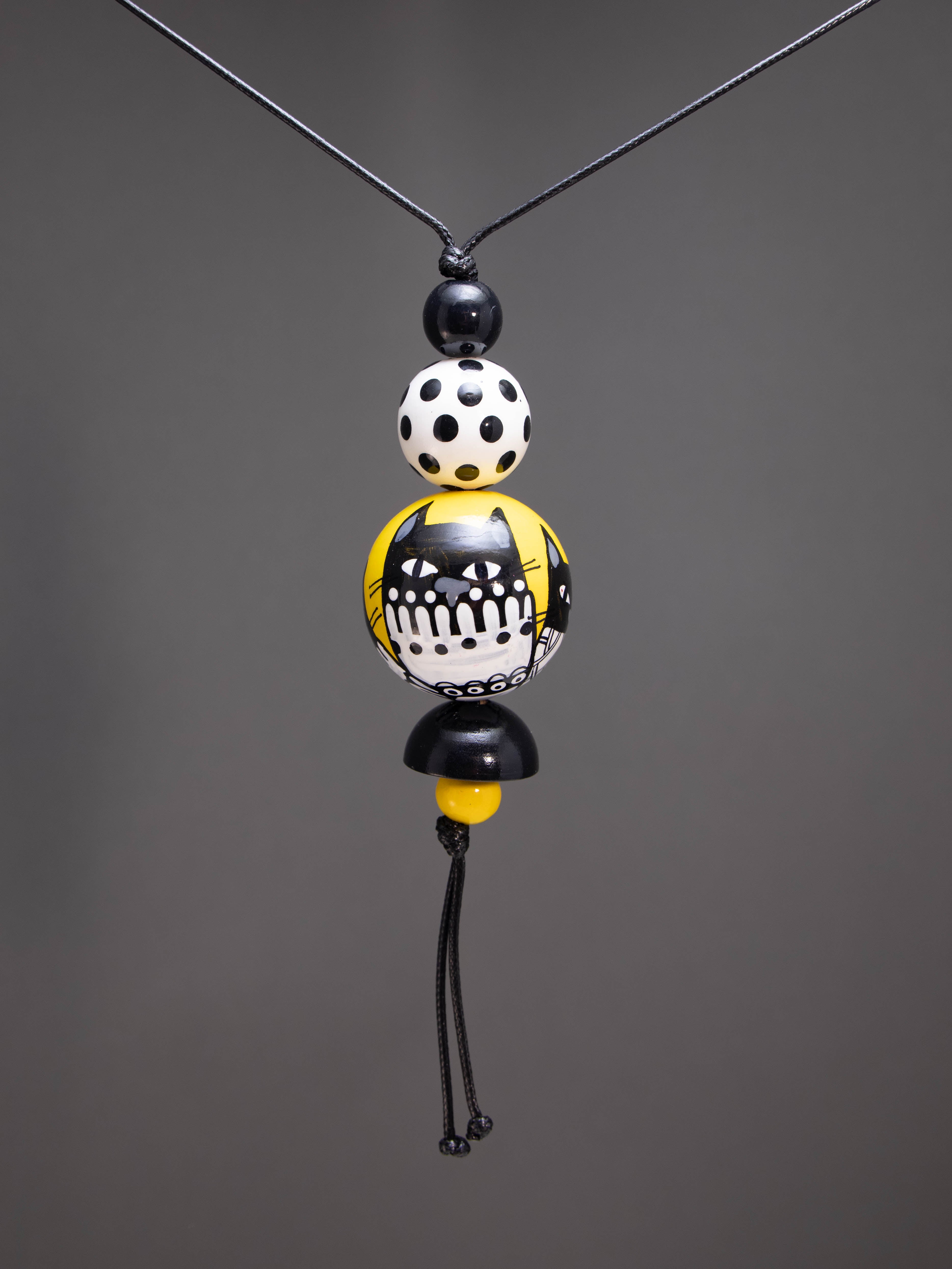 Cats Beaded Pendant 8