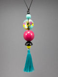 Cocktail Beaded Pendant