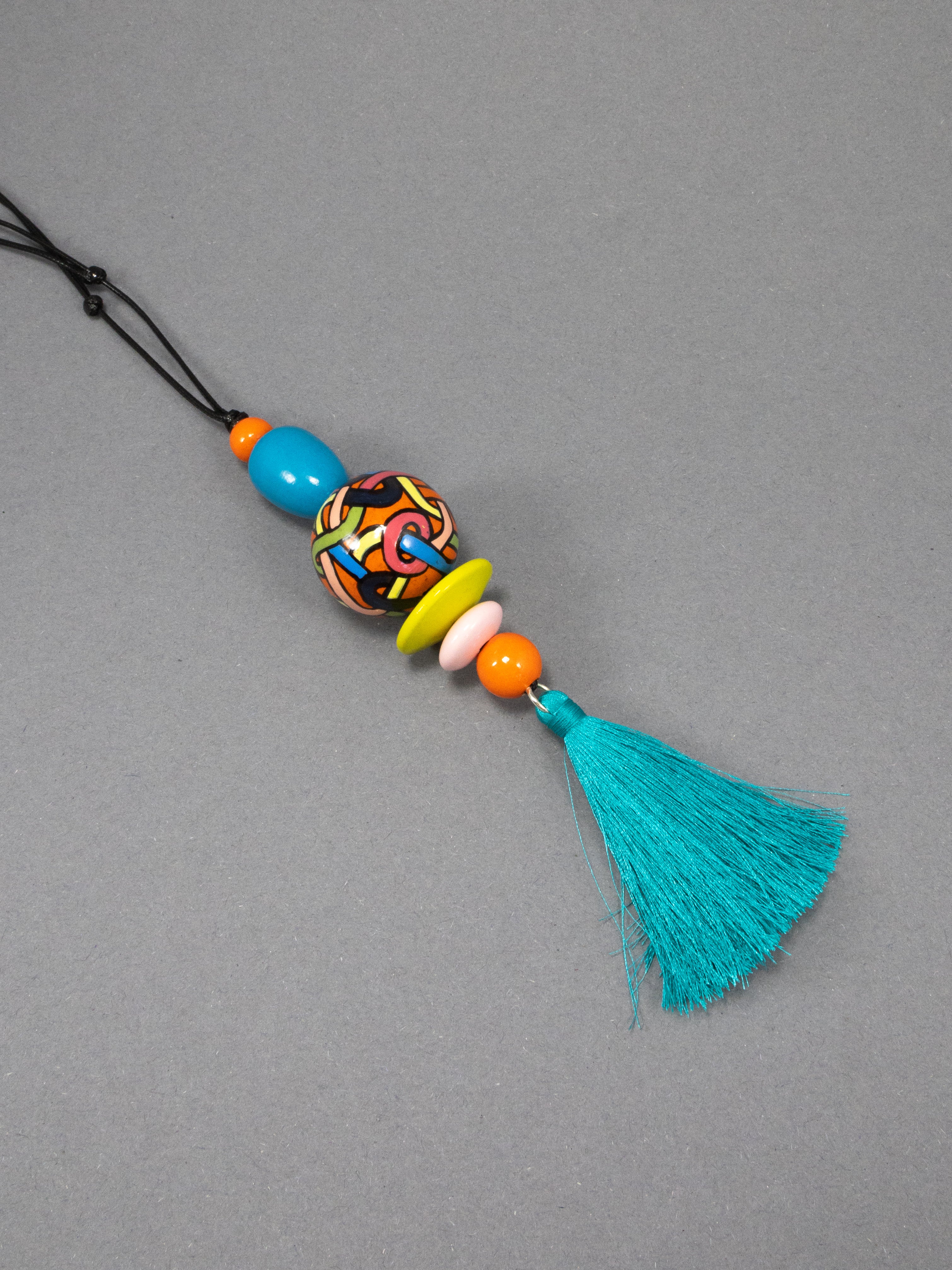 Colorful Atlantida Beaded Pendant
