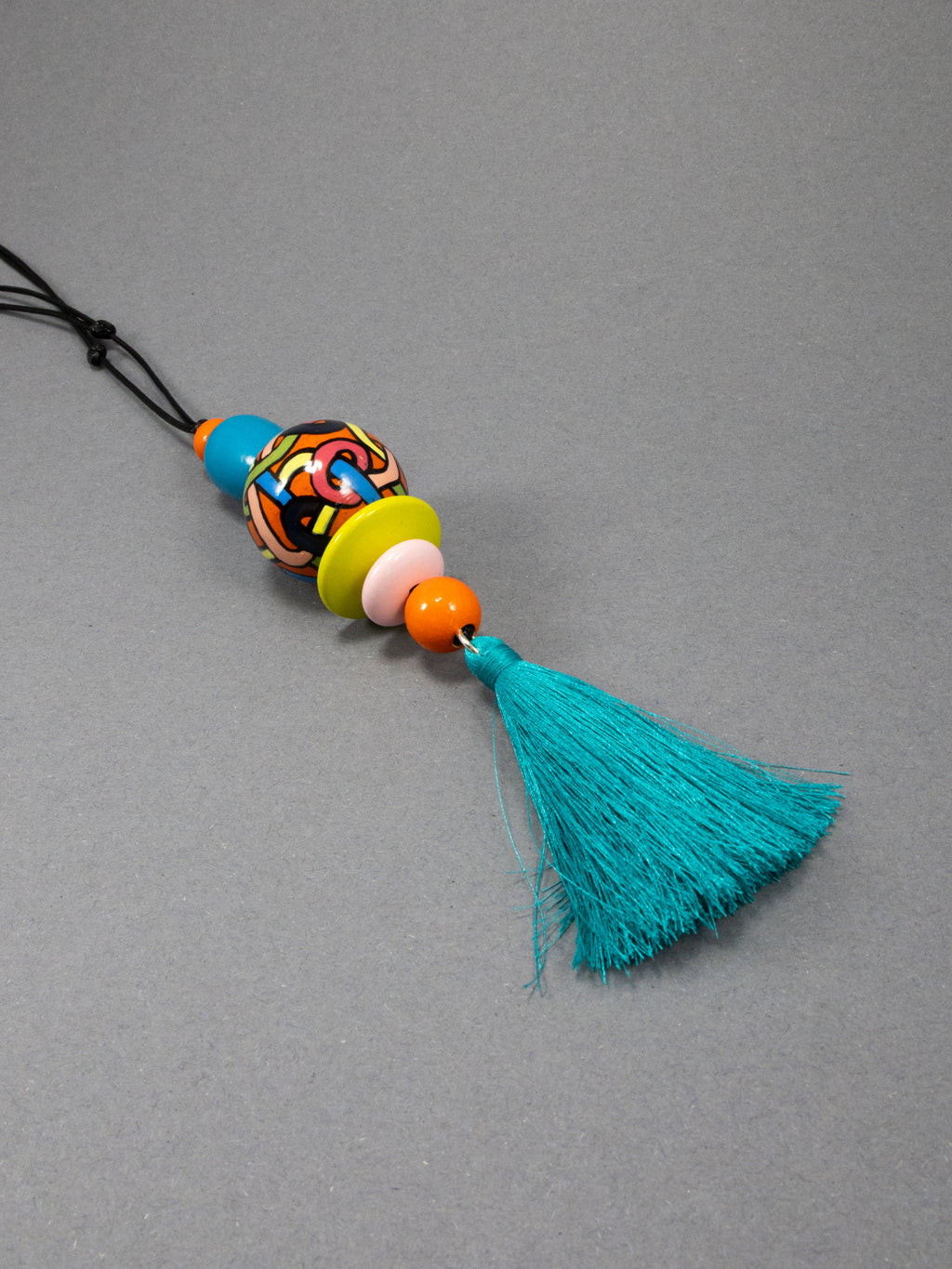 Colorful Atlantida Beaded Pendant