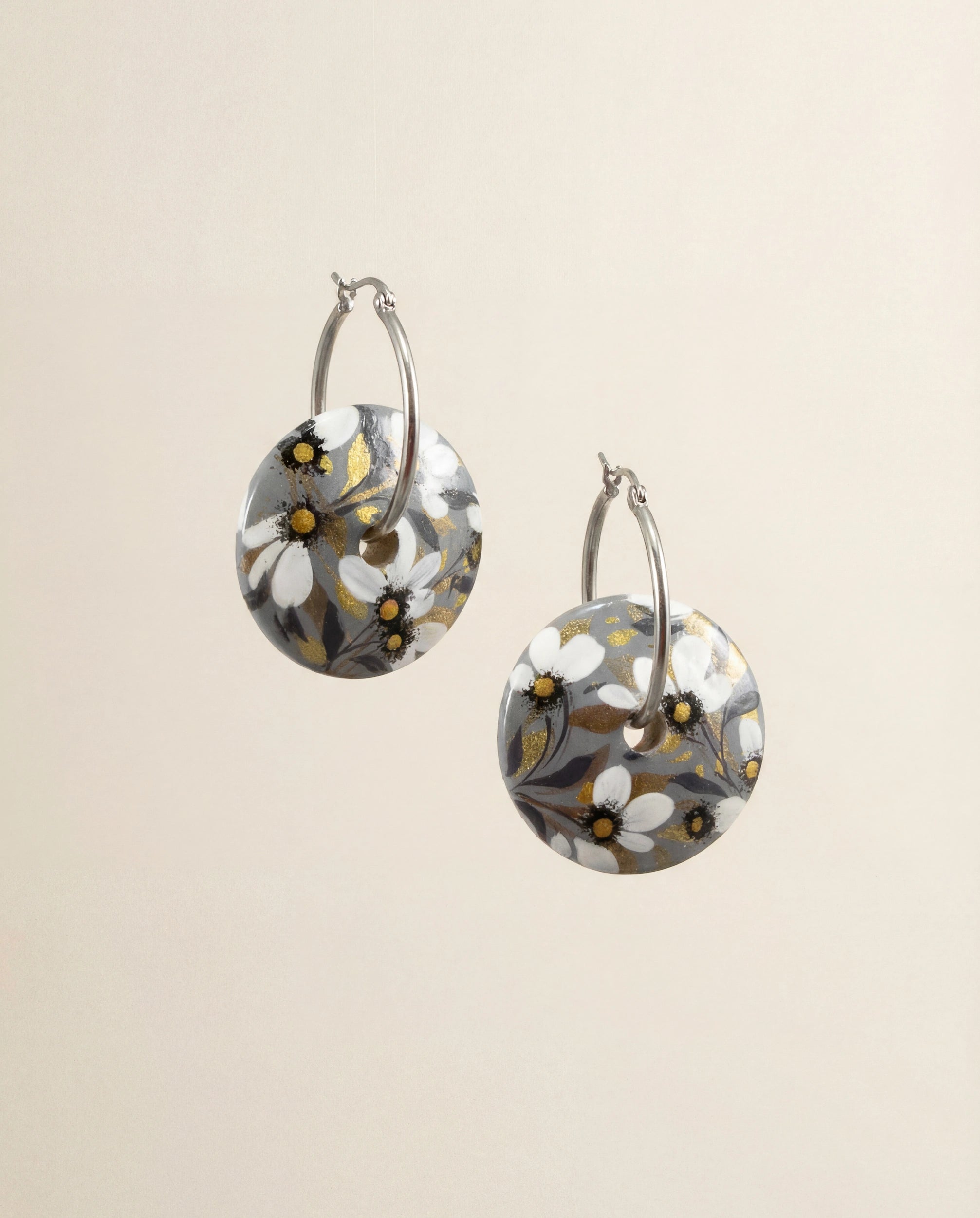 Daria Wooden Earrings