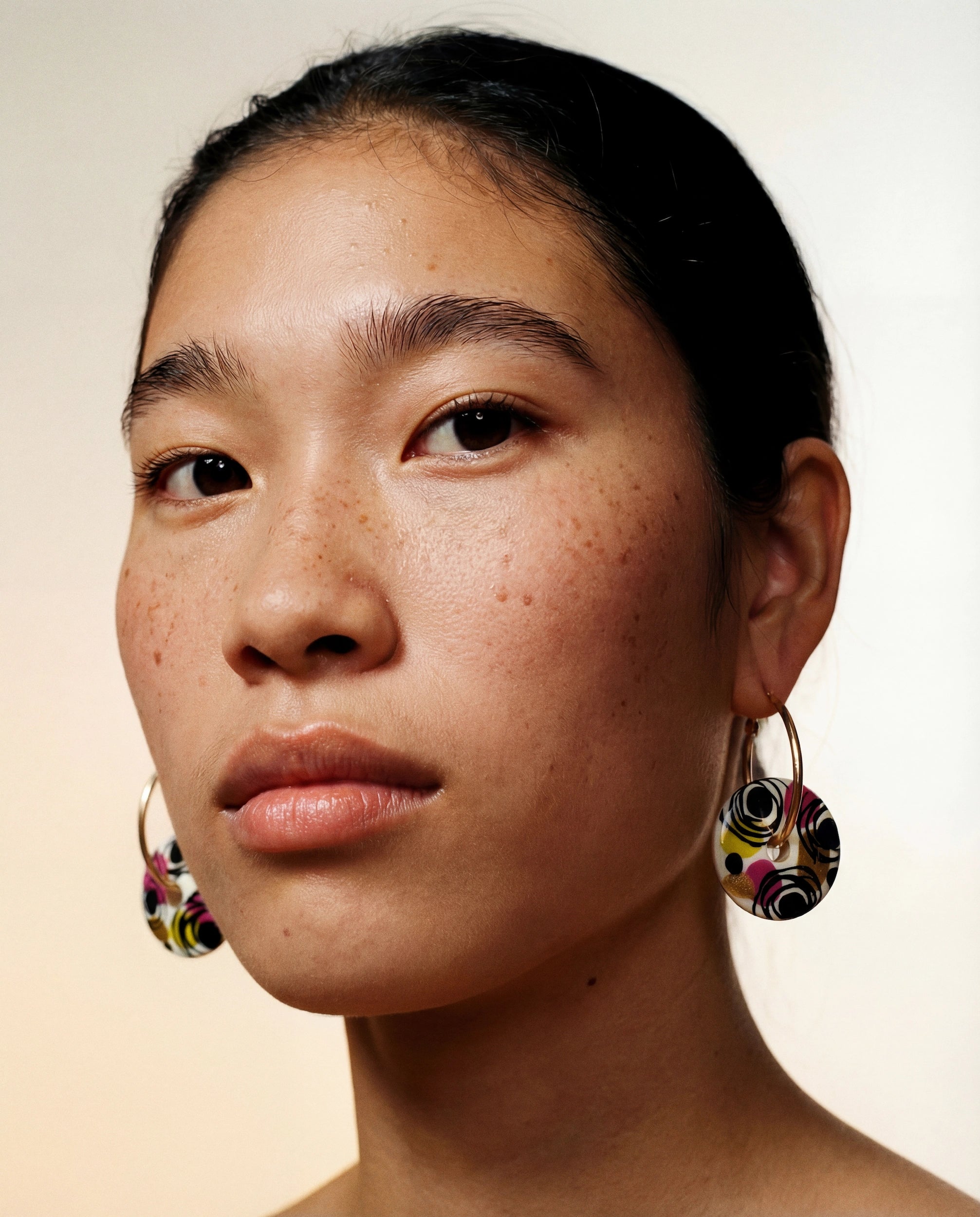 Disco Wooden Earrings