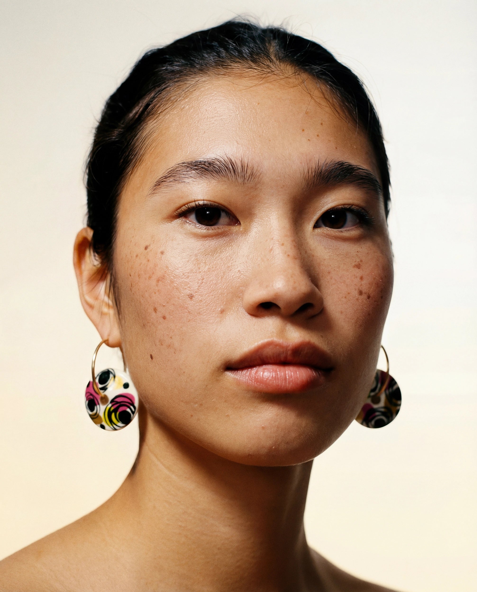 Disco Wooden Earrings