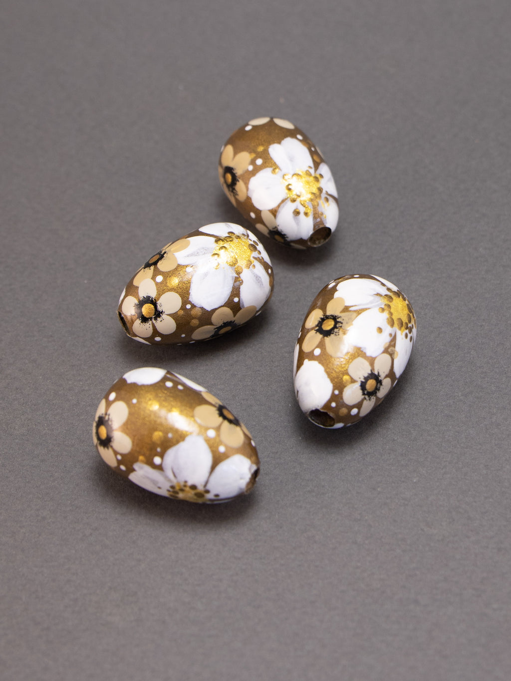 Jenny in Drop Shape Wooden Bead