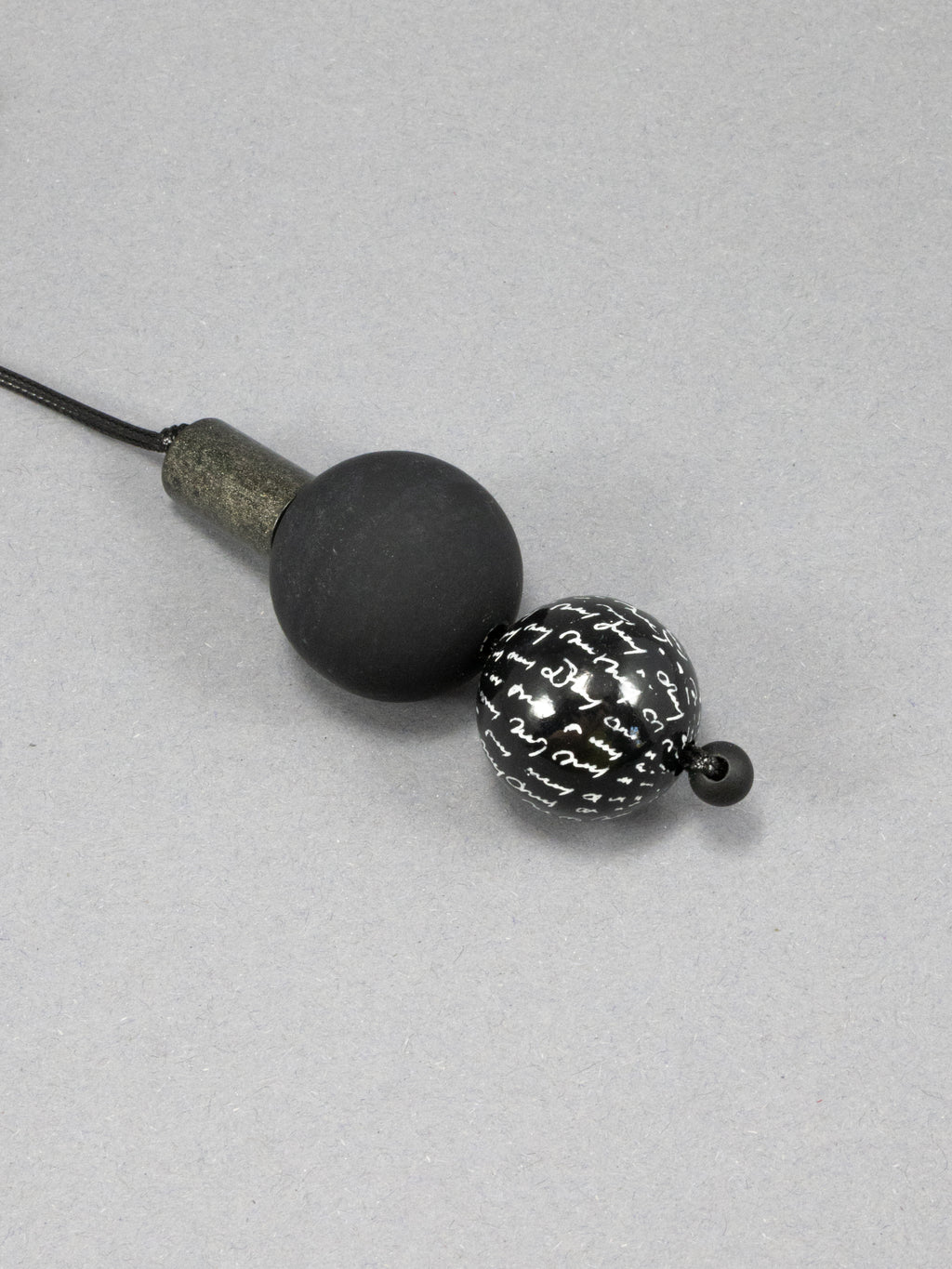 Letters Beaded Pendant