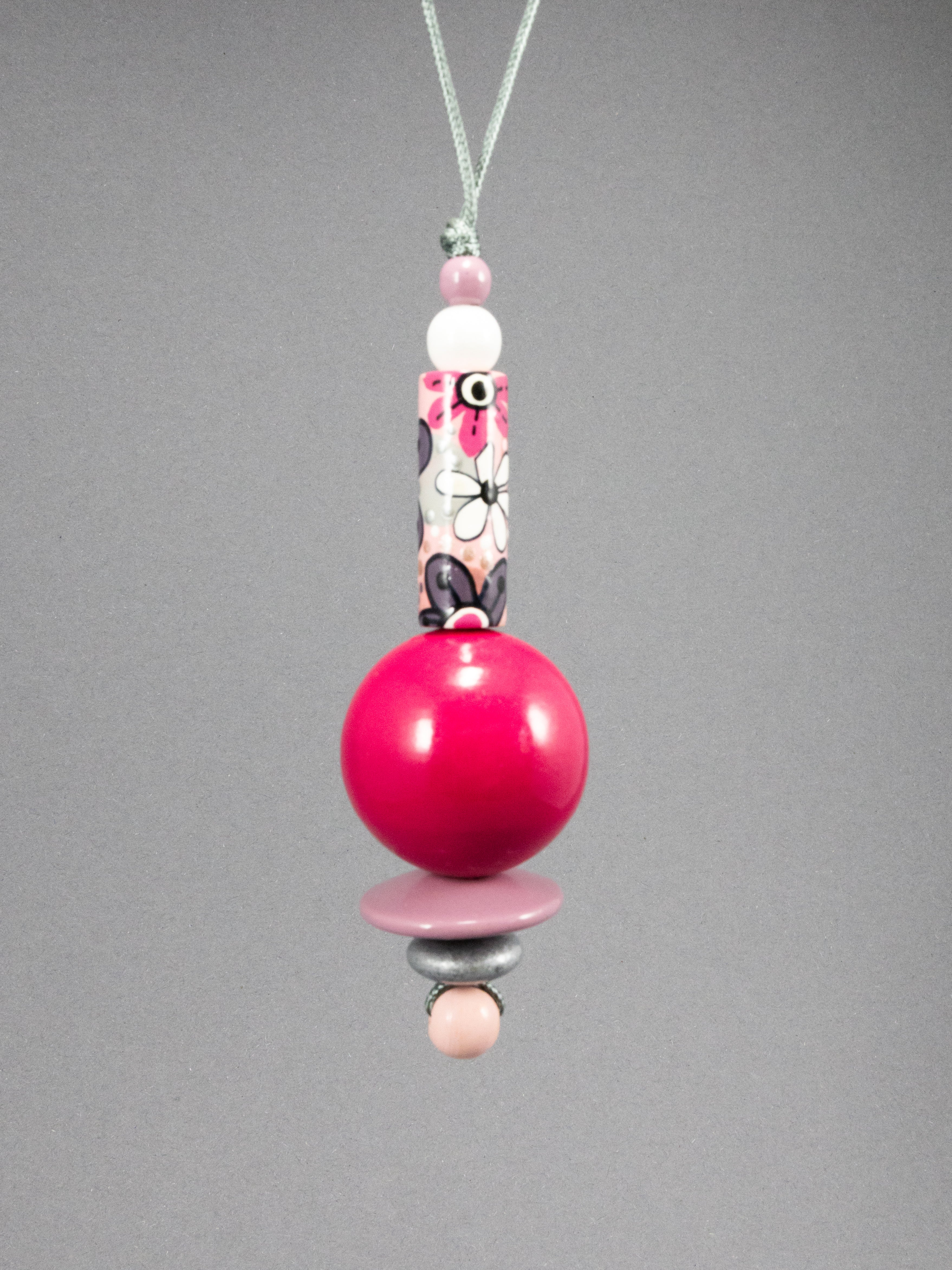 Pinky Beaded Pendant