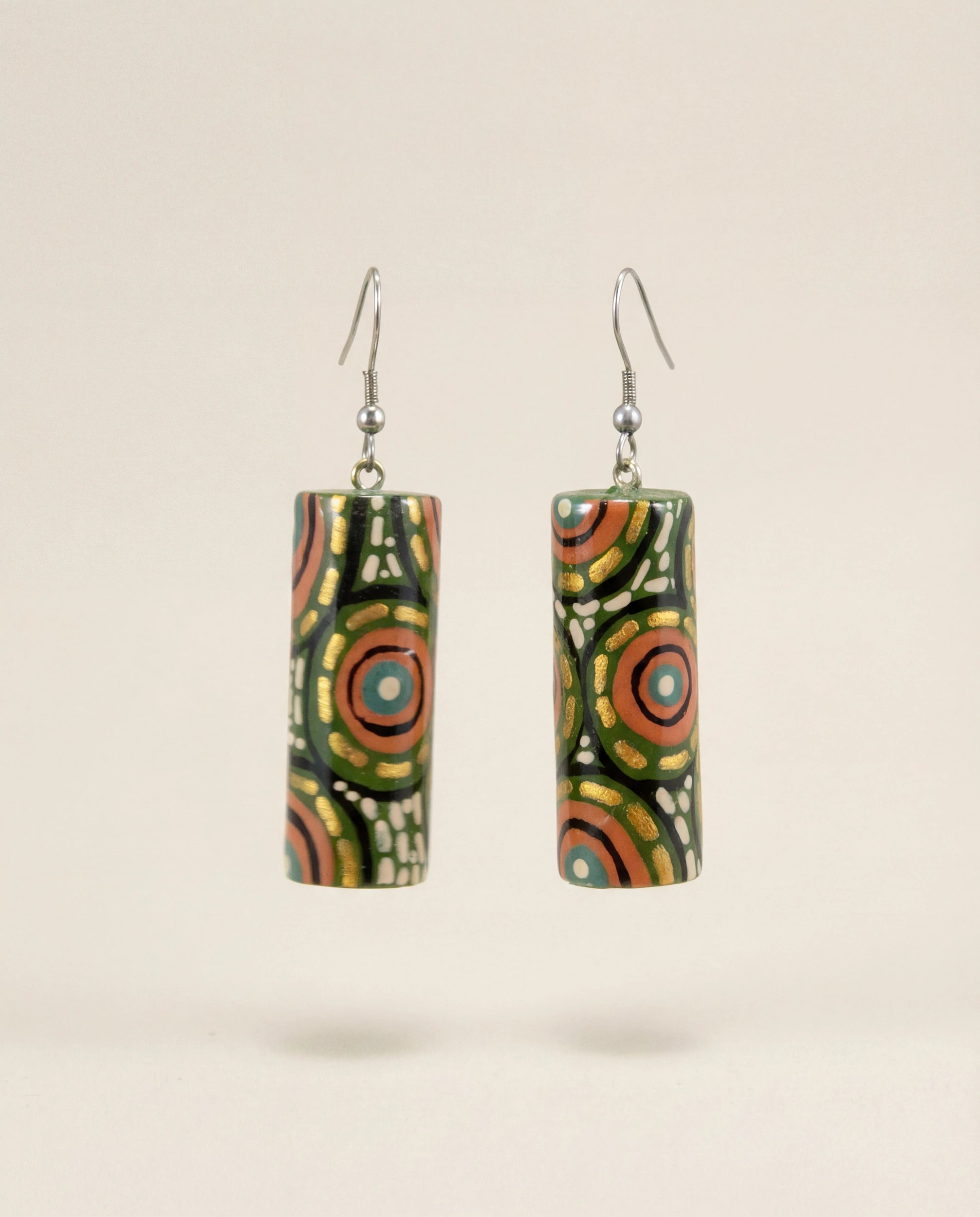 Sahara Wooden Earrings