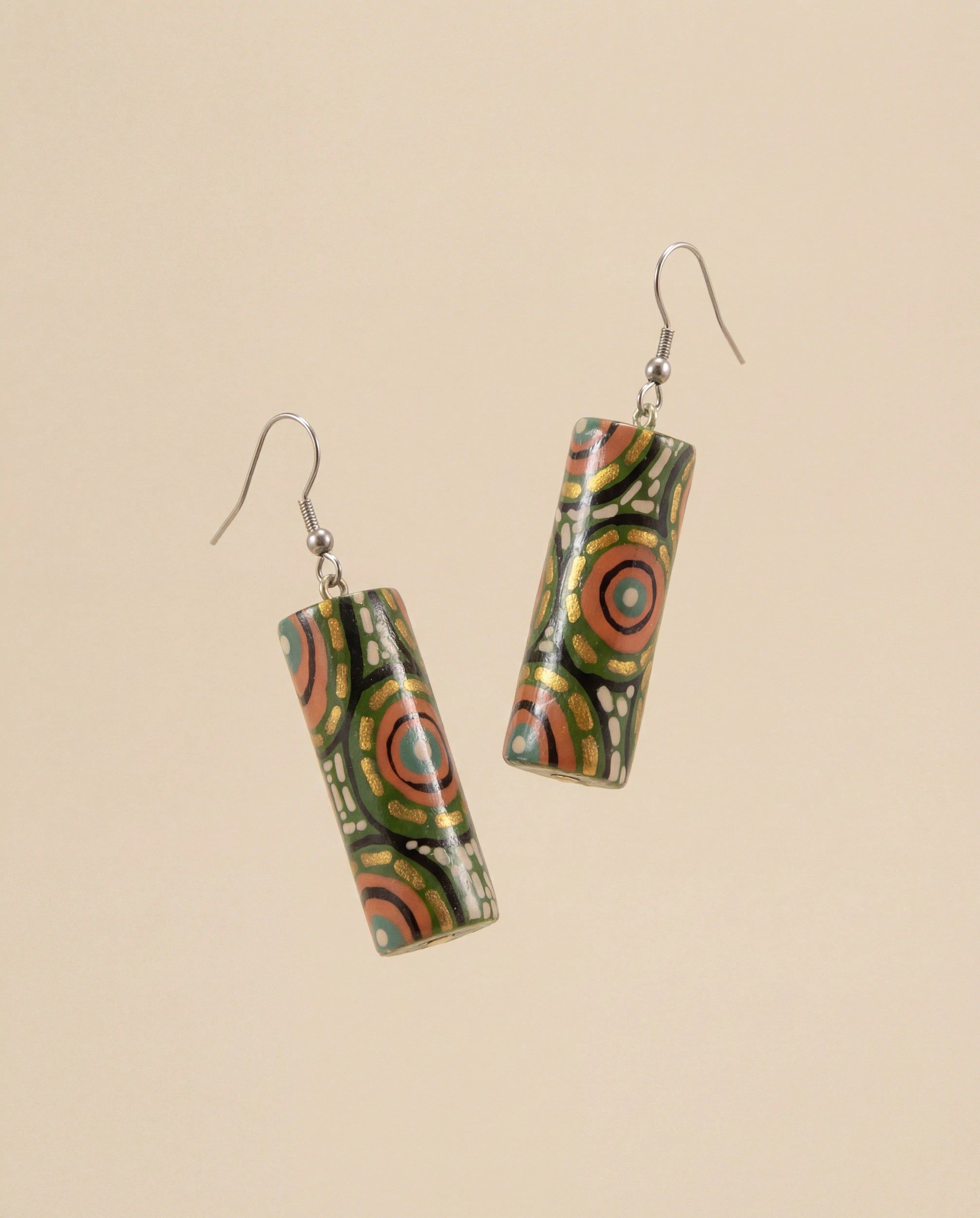 Sahara Wooden Earrings