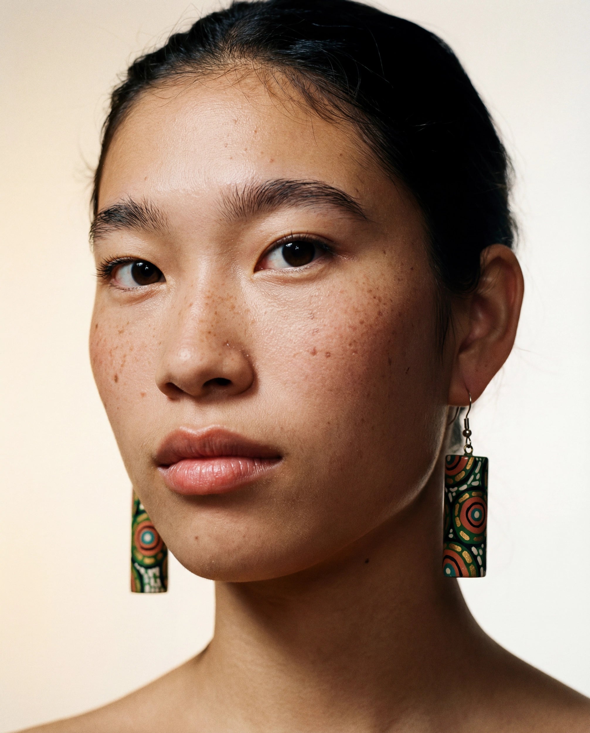 Sahara Wooden Earrings