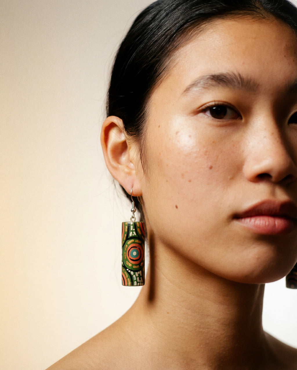 Sahara Wooden Earrings