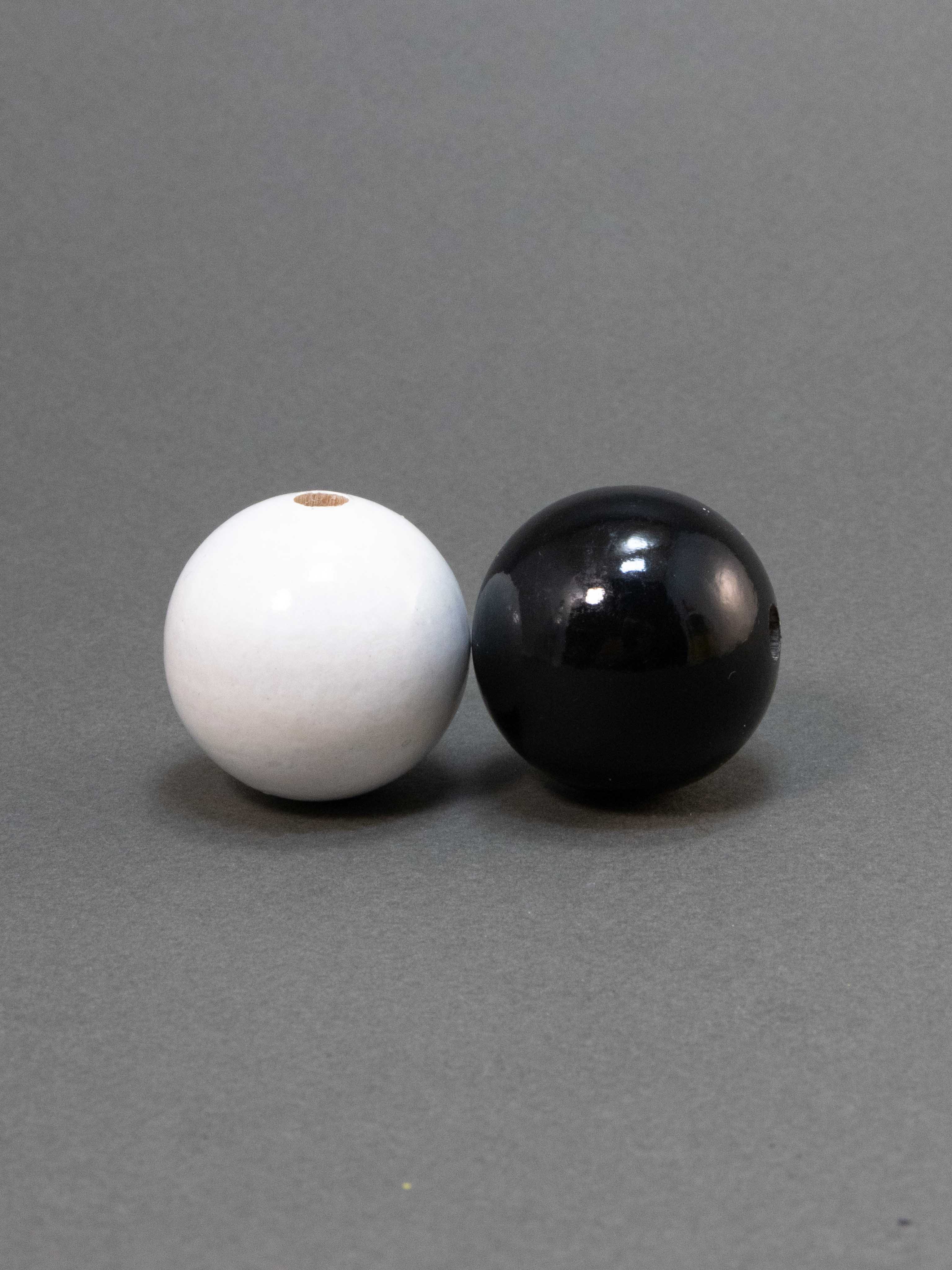 Stripes Wooden Beads Set