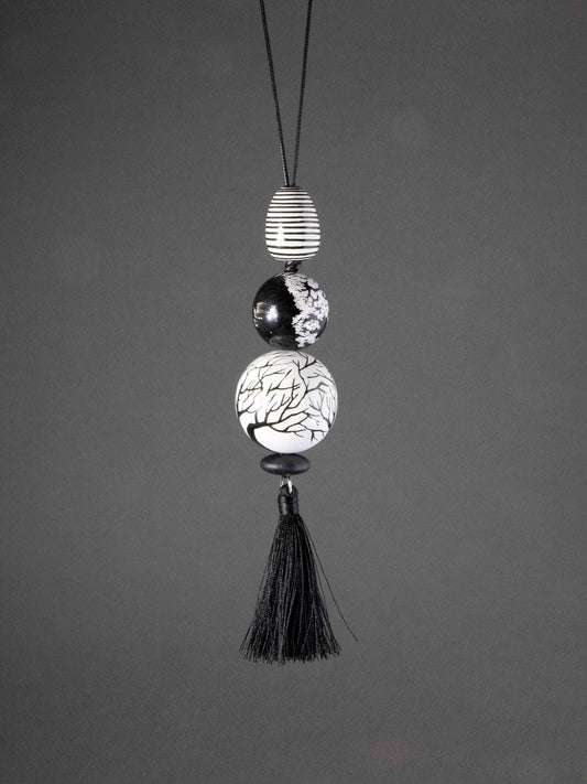 Tree Beaded Pendant