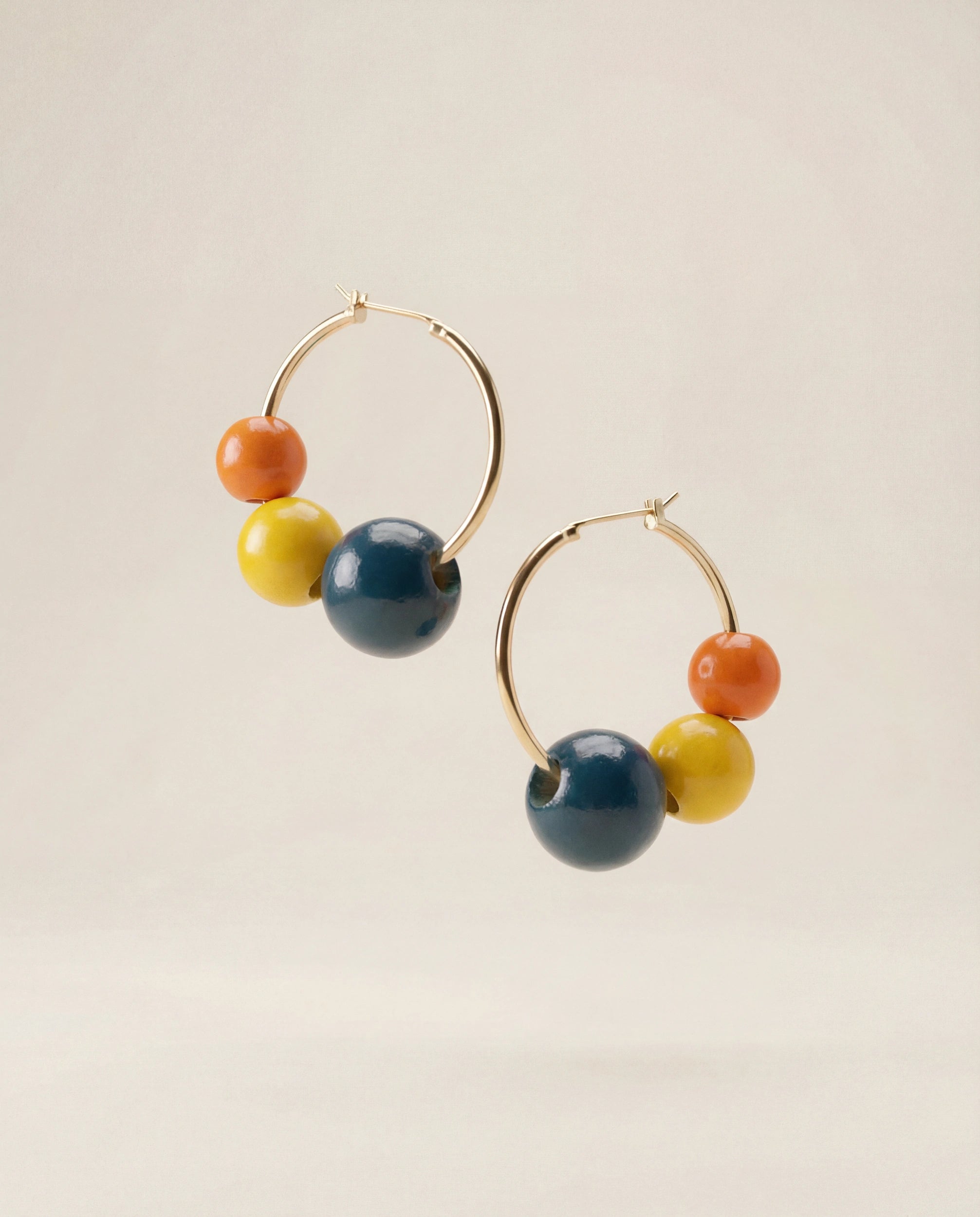 Tropical Wooden Earrings