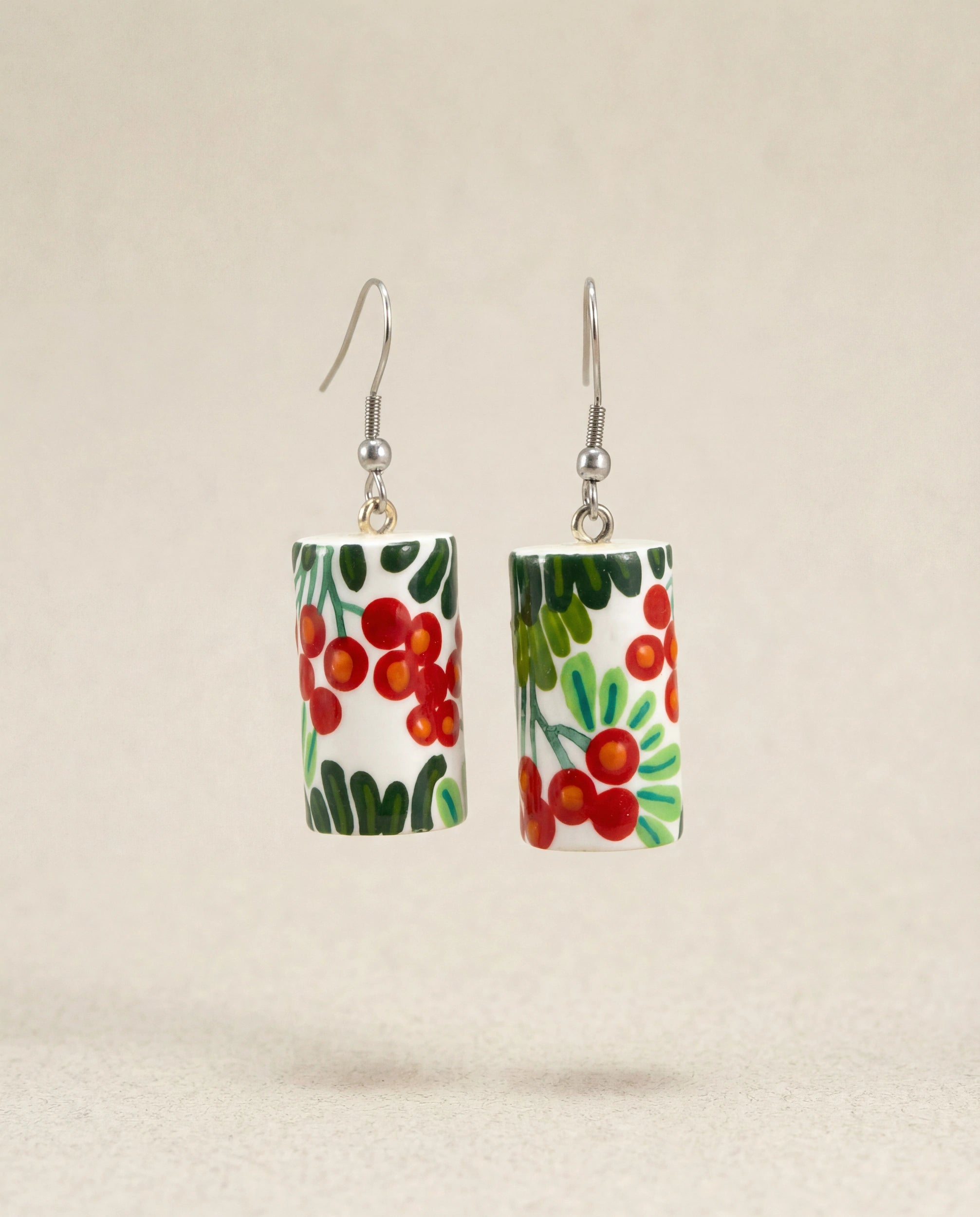 Viburnum Wooden Earrings