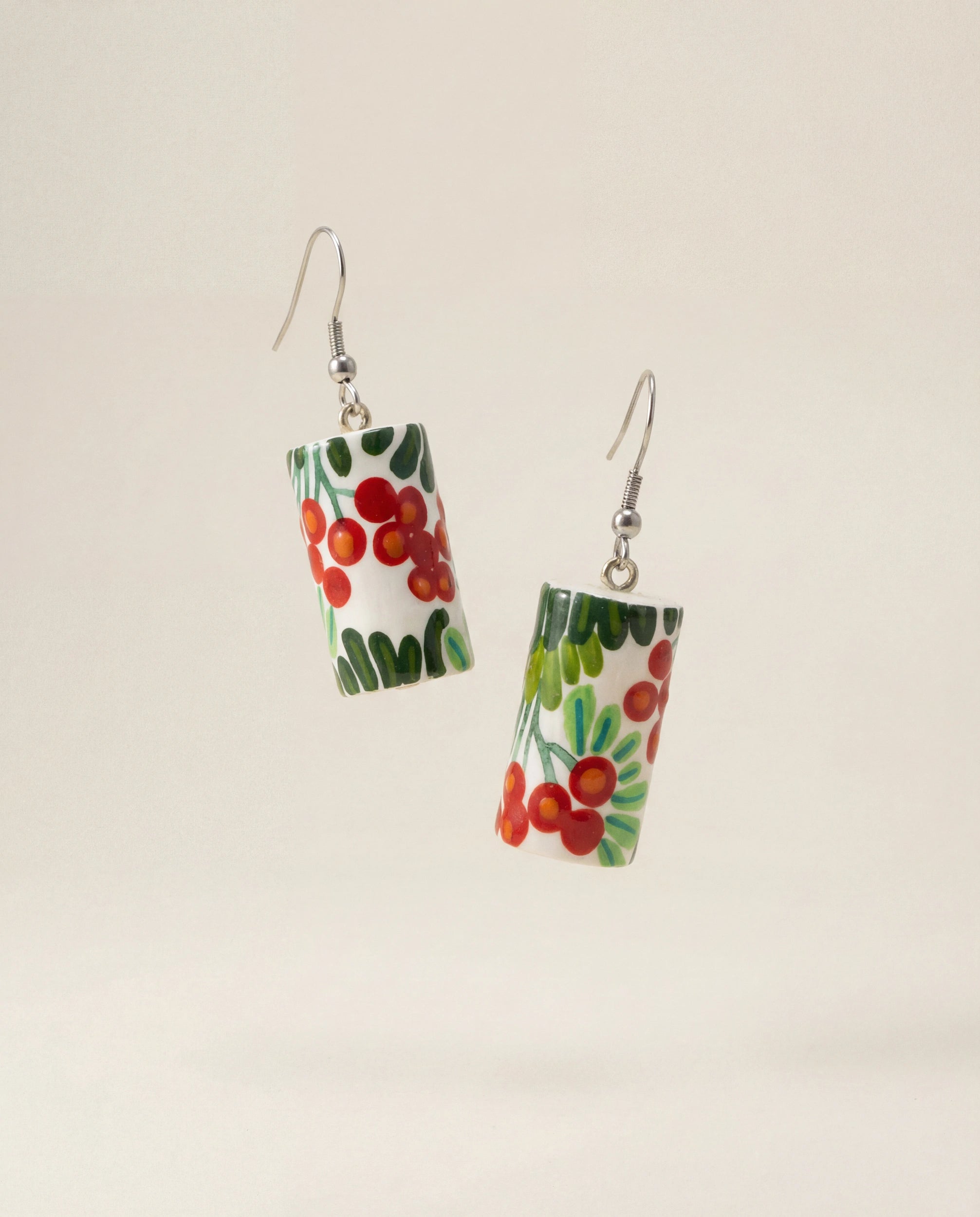 Viburnum Wooden Earrings