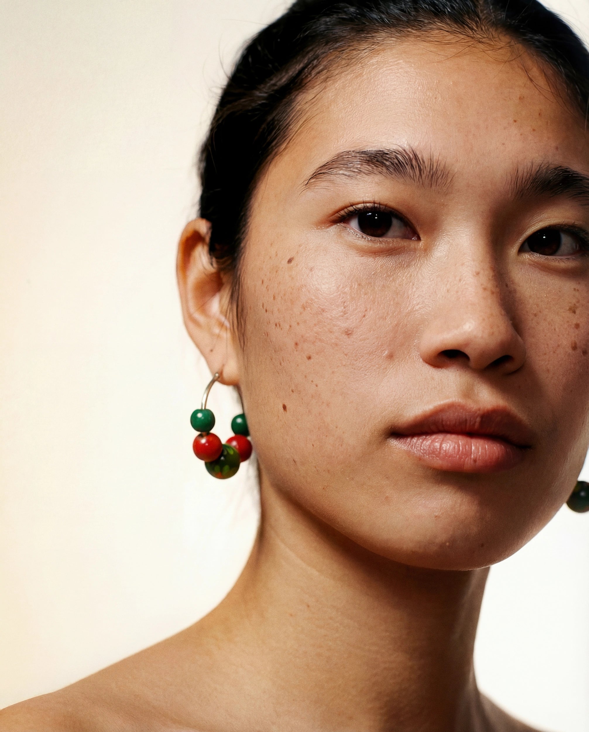 Viburnum Wooden Earrings 2