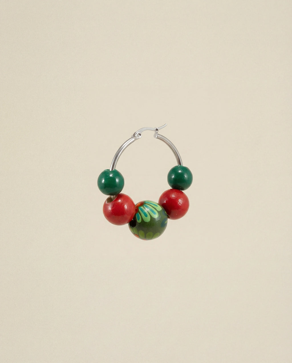 Viburnum Wooden Earrings 2