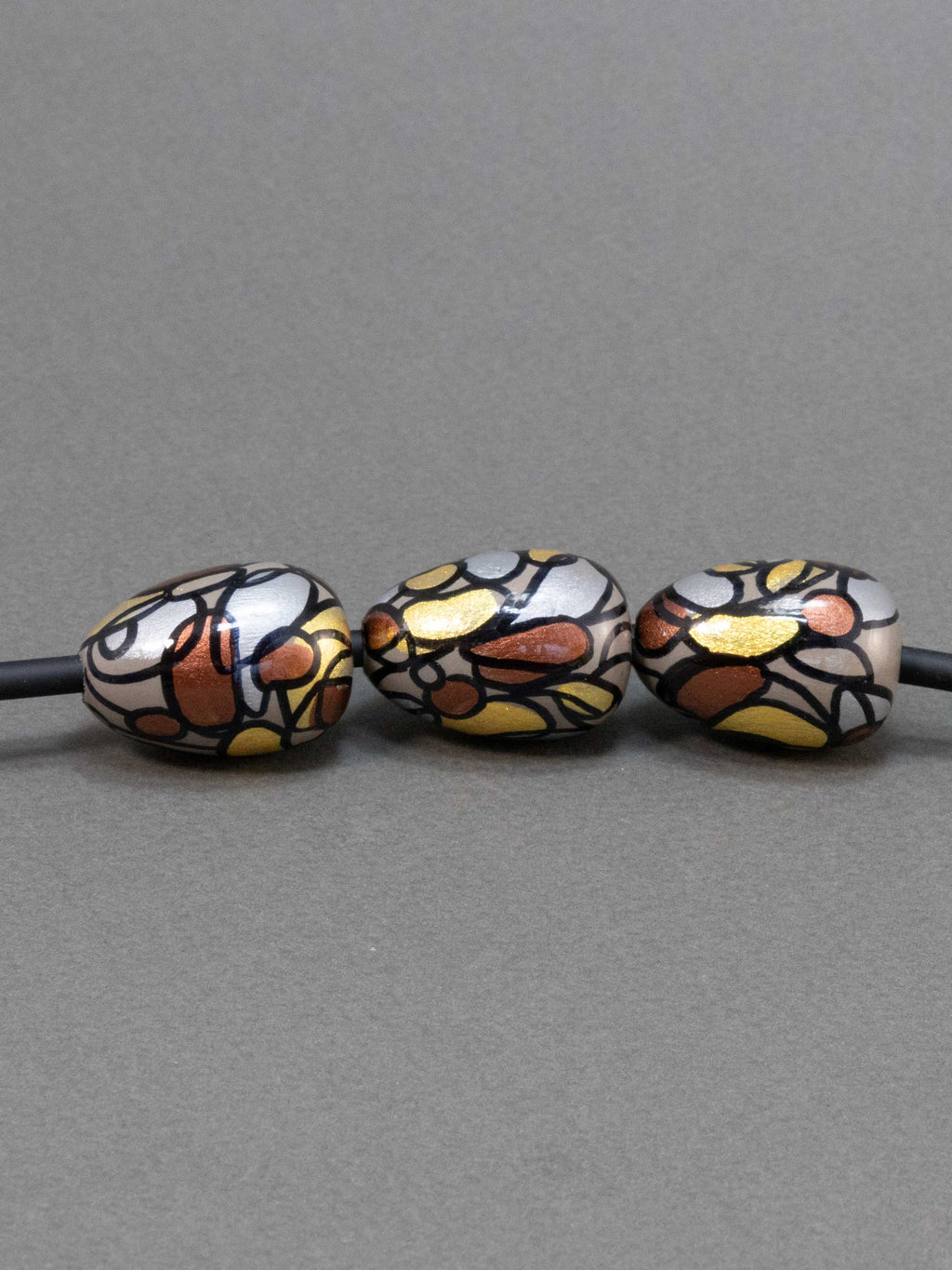 Vienna in forma di goccia perlina di legno