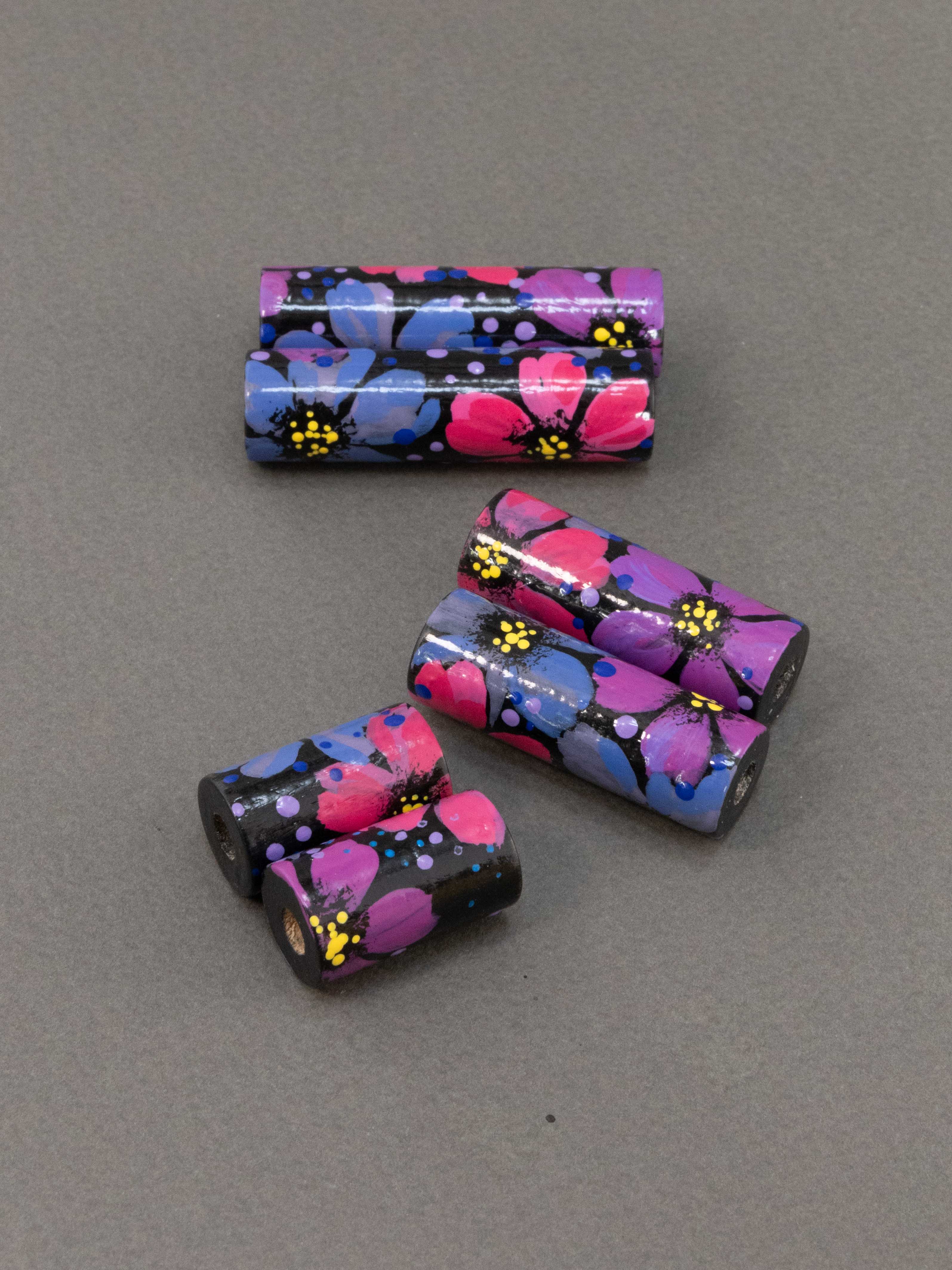 Violet Garden in Cylinder Shape