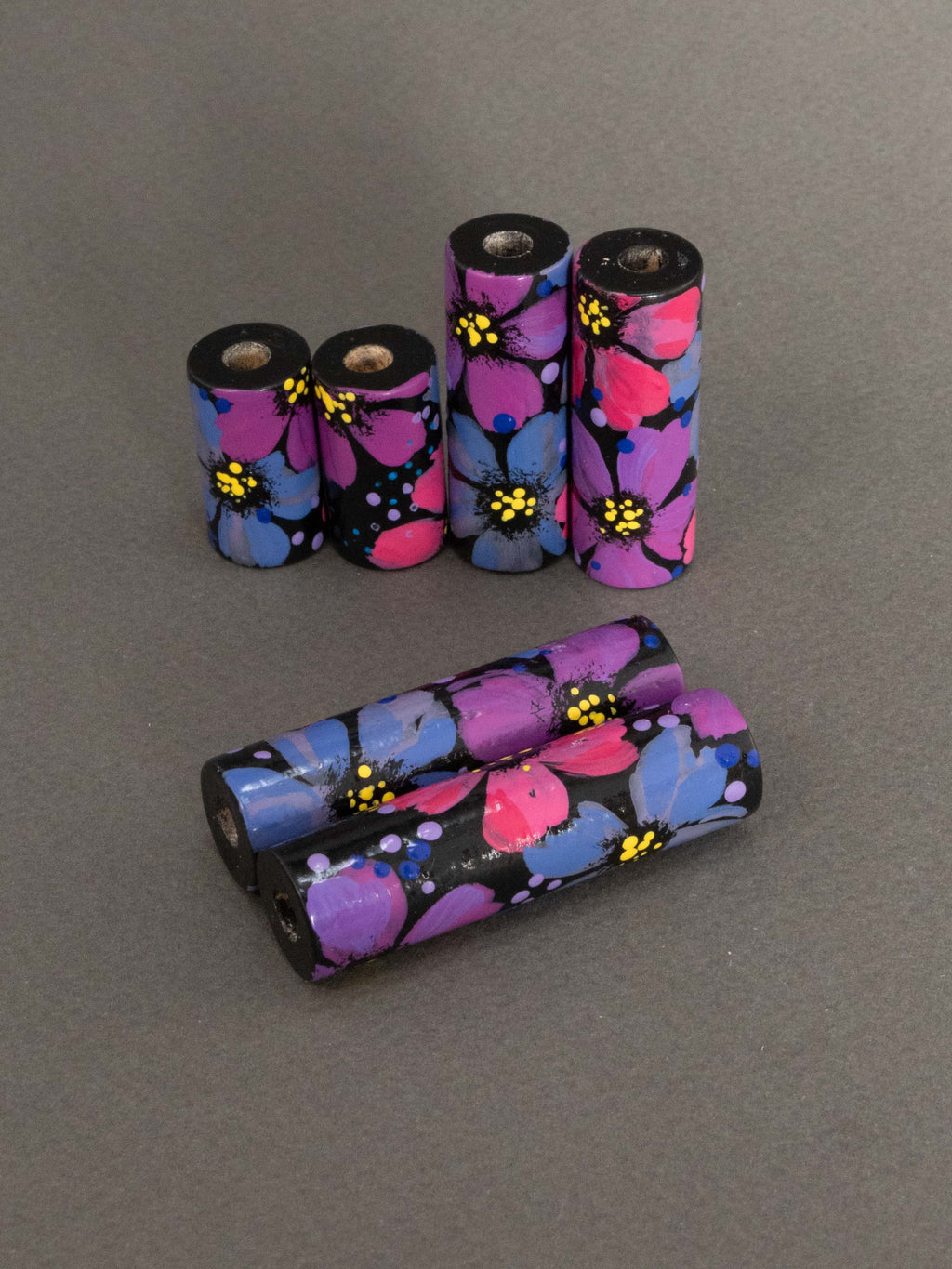 Violet Garden in Cylinder Shape