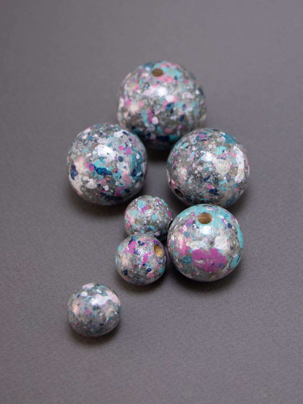 Splash Wooden Beads 2