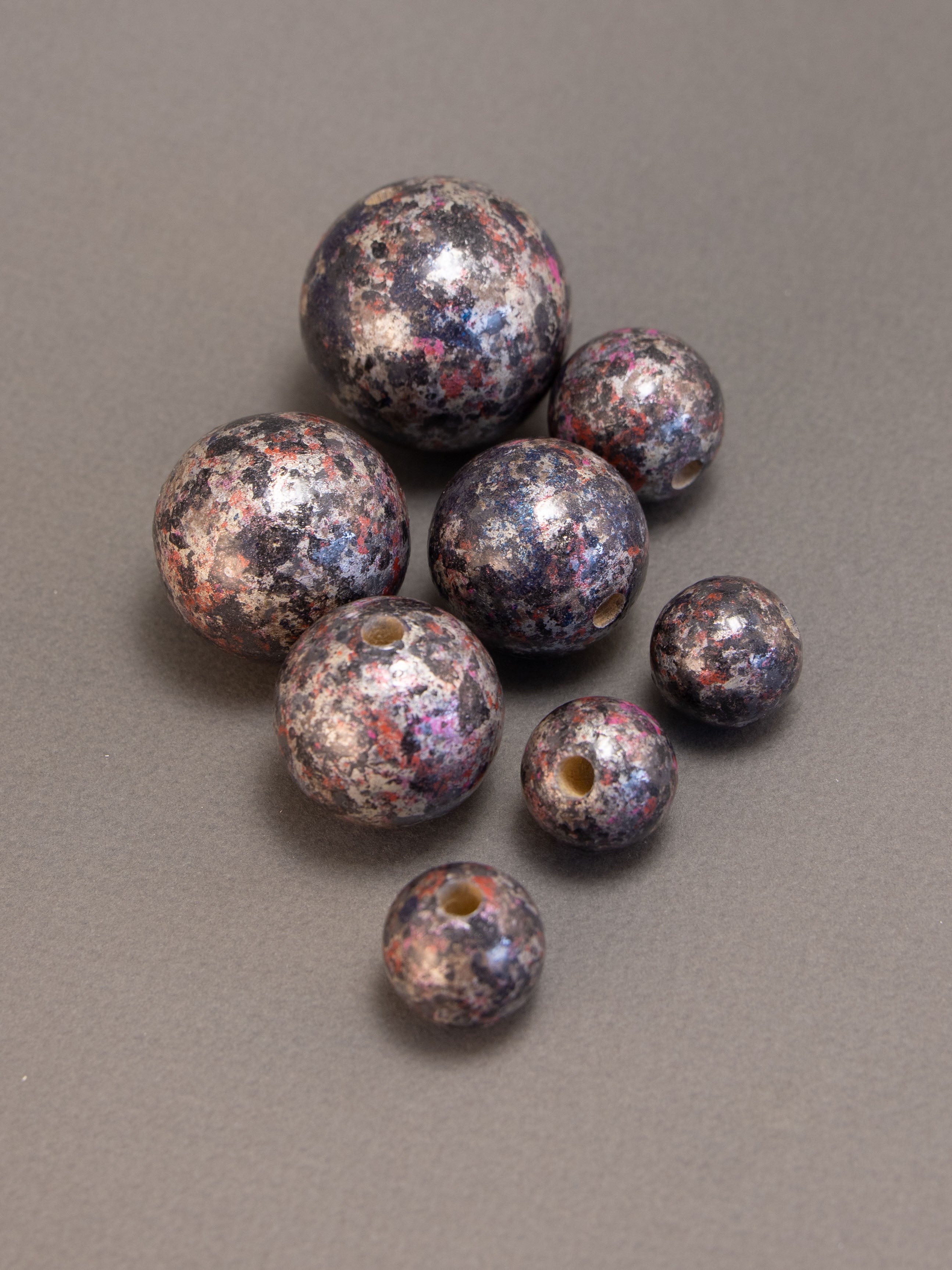 Splash Wooden Beads 5