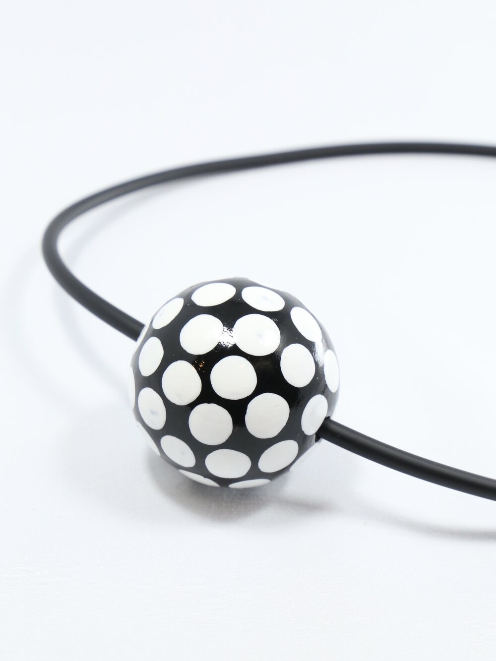 Big Dots Wooden Bead