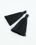 Black Silk Tassel