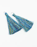 Blue & Golden Melange Silk Tassel