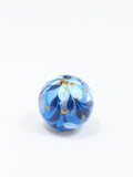 Blue Violet Wooden Bead