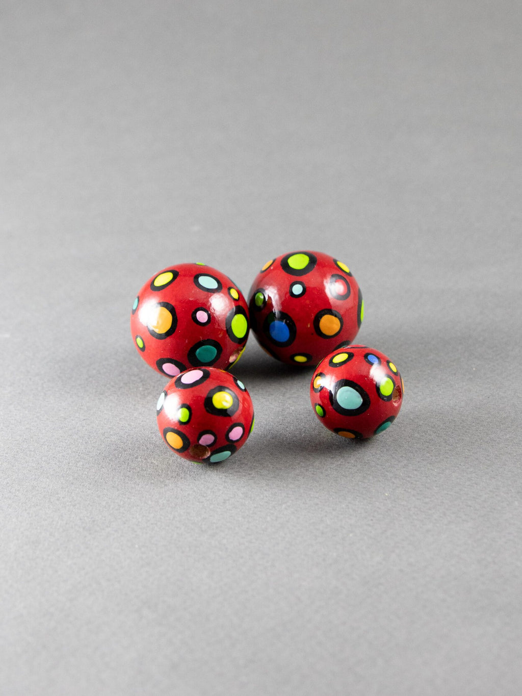 Bubble Gum Wooden Bead