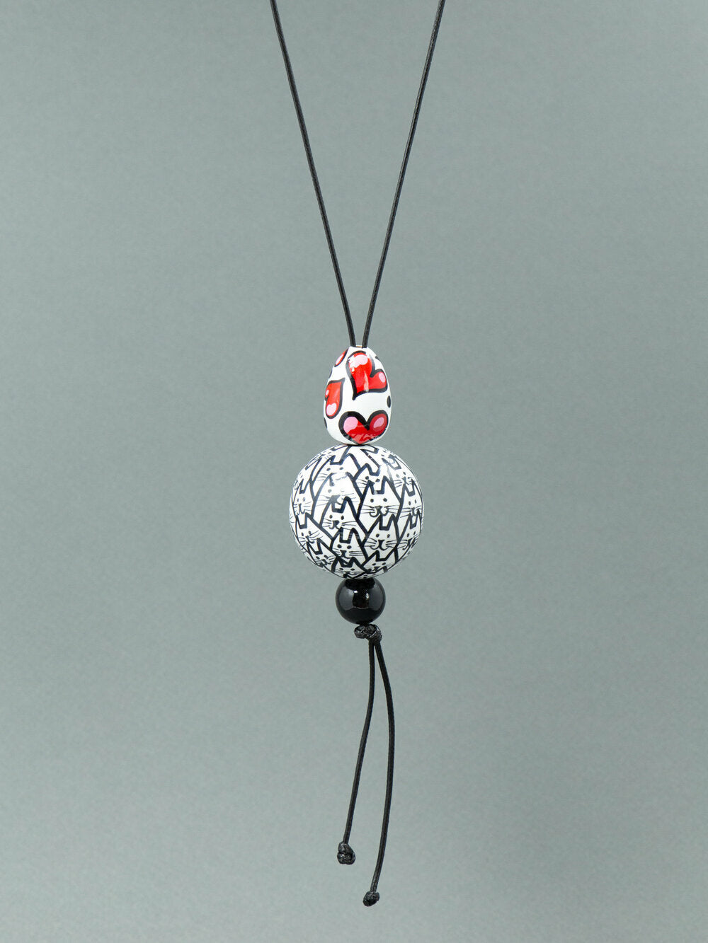 Cats Beaded Pendant 2