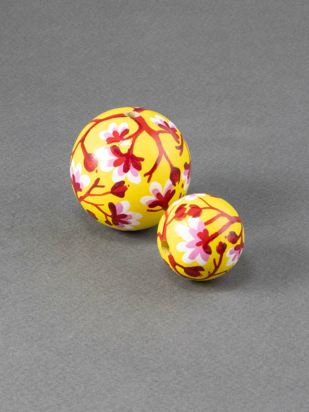 Chinese Sunset Wooden Bead