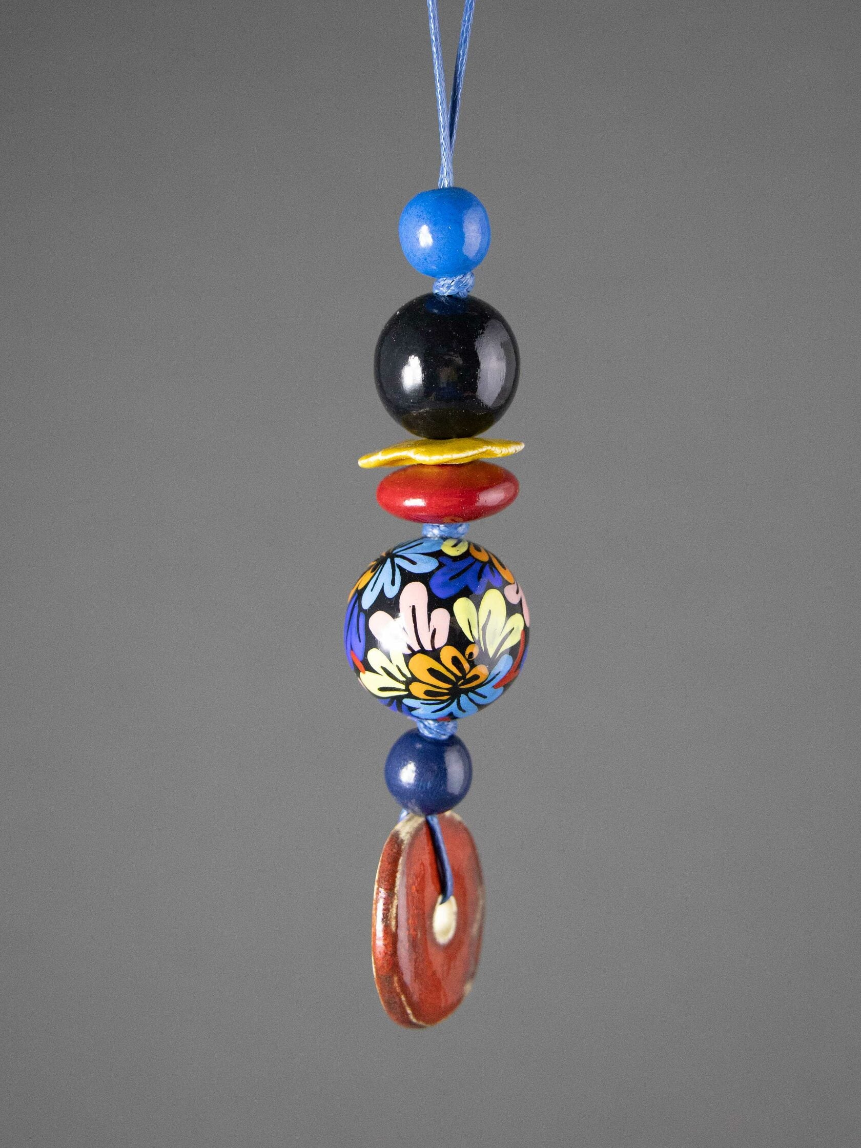 Circus Beaded Pendant