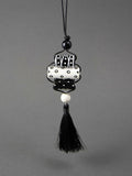 Cylindrical Beaded Pendant