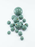 Dark Mint Wooden Bead
