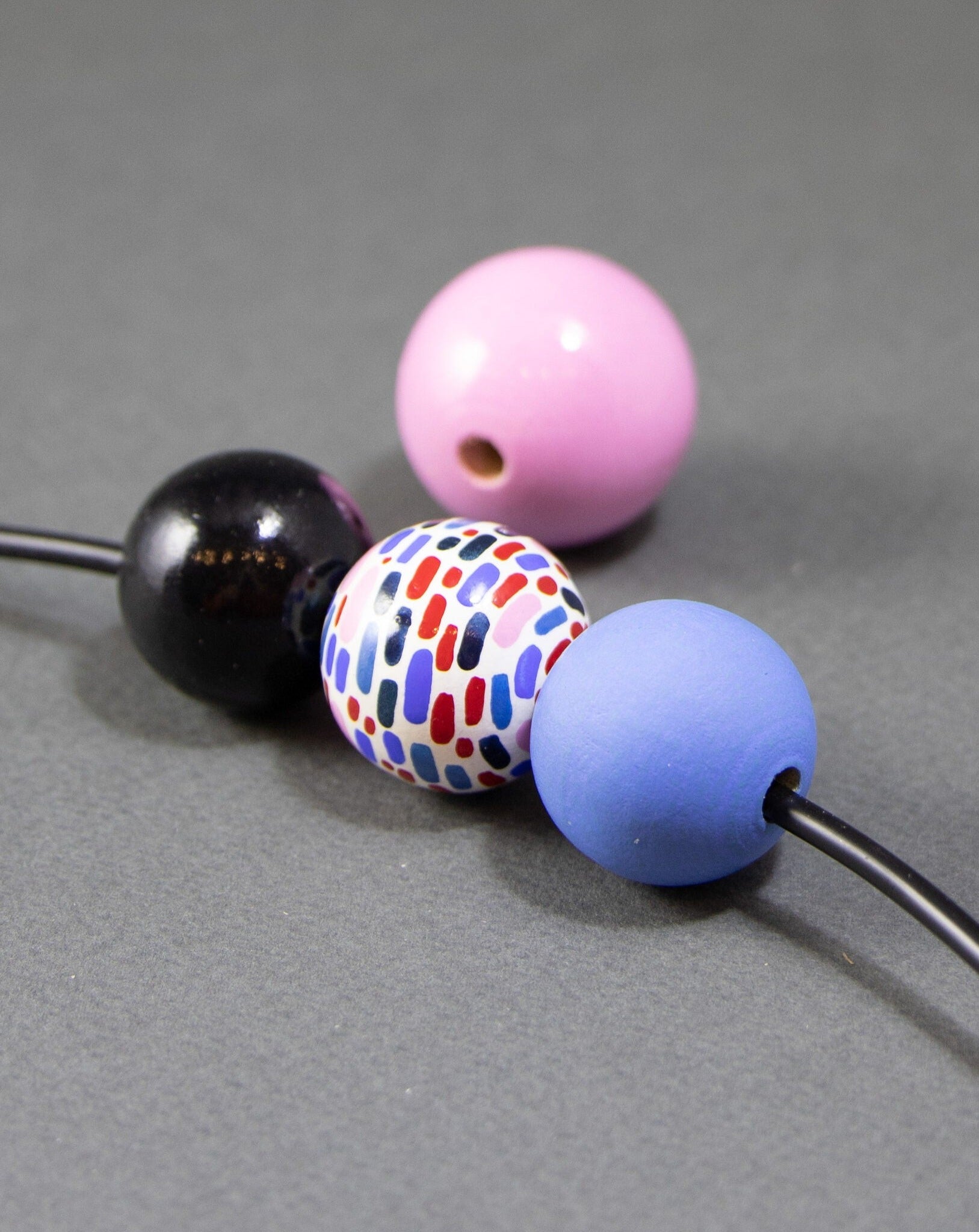 Dino Wooden Beads Set 2